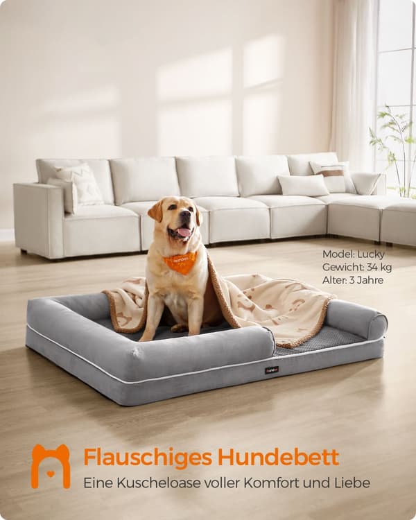 Ortopedisk hundbädd Hundkudde Hundkorg Mjuk stoppning Hundsoffa