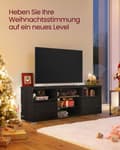 Miniatyrbild 2 av 6: TV-möbel med LED-belysning upp till 70 tum