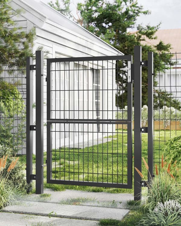 Havelåge 106 x 125 cm (L x H) fremstillet af galvaniseret stål