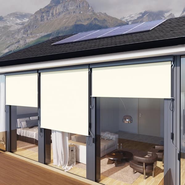 Vertikalmarkis 1,6 x 2,5 m Beige