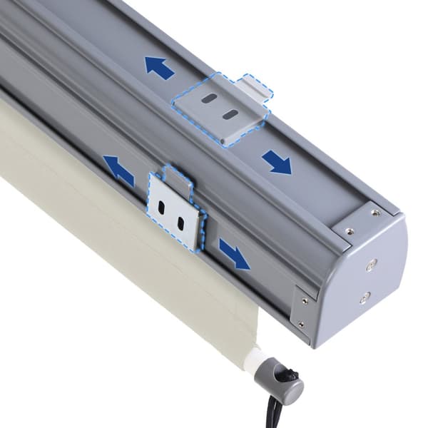 Vertikalmarkis 1,6 x 2,5 m Beige