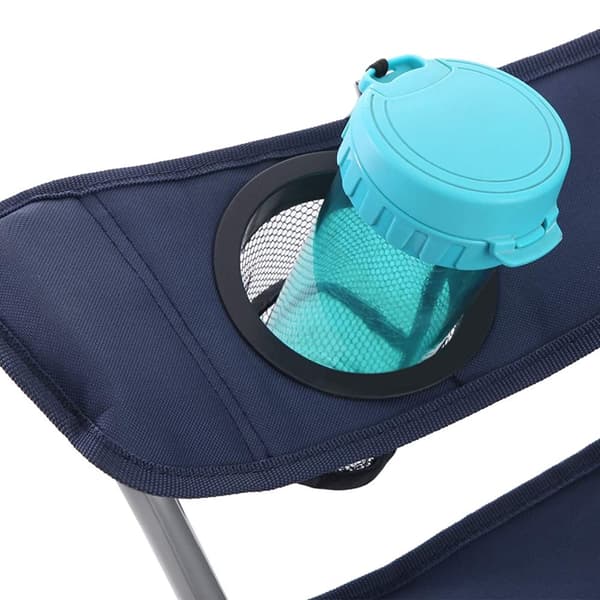 Campingstolar med armstöd set om 2