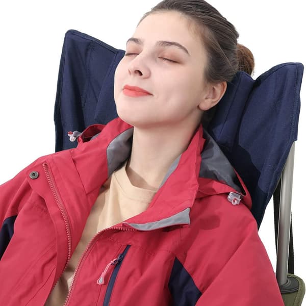 Campingstolar med armstöd set om 2