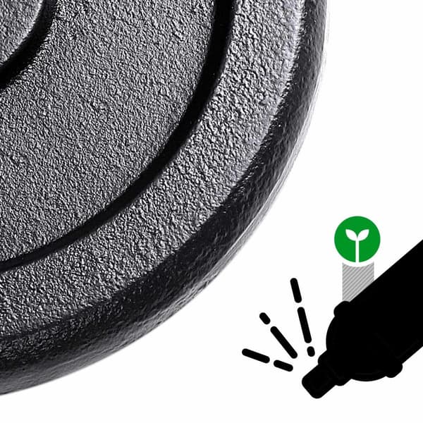Sarja 2 valurauta käsipainot, 2 x 30 kg painolevyt, säädettävissä miesten naisten harjoitteluun, teräs kahva, kuntosali, painonnosto, kotikuntosali,