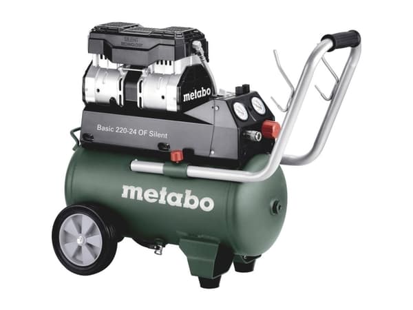 Metabo Basic 220-24 OF Silent Trykluftkompressor 24 l