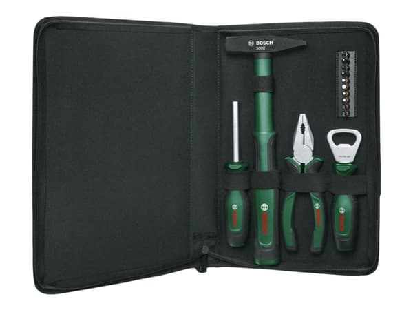 Bosch Easy Starter - Verktøyssett - 14 deler - inn zipped case
