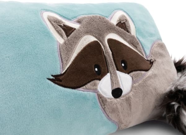 NICI 61307, Blå, Grå, Rektangulär, Polyester, Dekorationskudde
