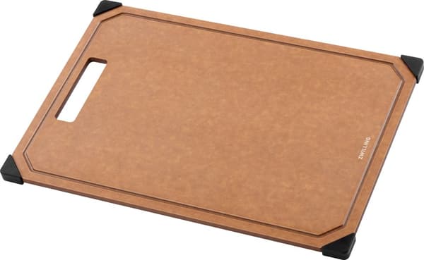 Zwilling - Cutting Board - Brun-Sort - 37 cm x 25 cm