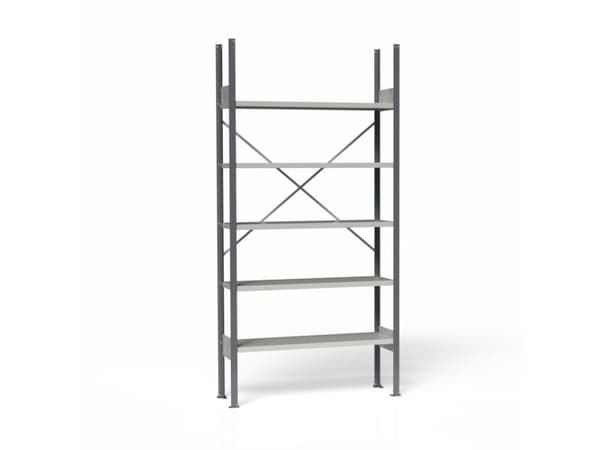 Förvaringsställ öppet V06 2100x4000x400 Galv