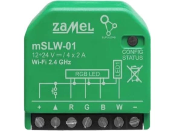Zamel Supla - RGB Wi-Fi mSLW-01 LED-lyskontroller