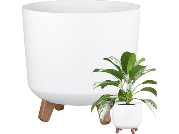 Prosperplast Blomsterpotte GRACIA TUBUS - hvit DGTL300L-S449 Prosperplast