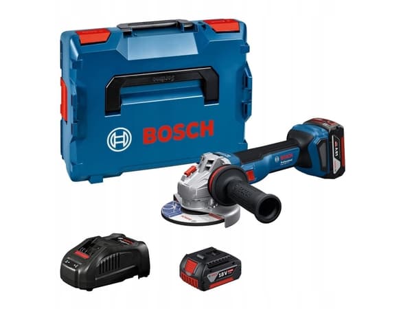 Bosch GWS 18V-11 S, 2x5.0Ah GAL1880, LB