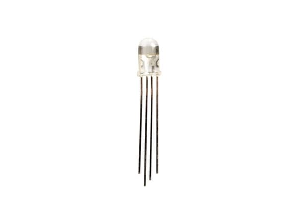 Kingbright LED johdoilla RGB Pyöreä 5 mm 1300 mcd, 3600 mcd, 900 mcd 50° 30 mA 1,9 V, 3,2 V