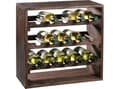 Miniatyrbilde 1 av 4: Kesper 69243, 15 flasker, Furutre, Brun, Veggmontert Vin rack