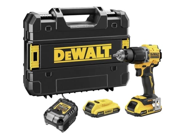 DEWALT DCD799D2T-QW 2-vaihteinen iskuporakone sis. ylimääräinen akku, sis. laturi, matkalaukku