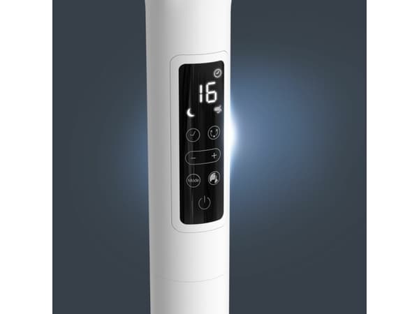 Rowenta Turbo Silence Extreme+ VU5890, Husholdningsvifte, Hvit, Gulv, 58 dB, 40 cm, 4110 m³/t