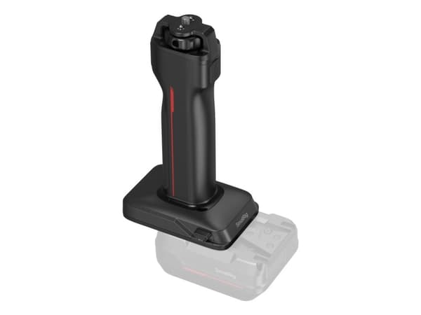 SmallRig SH01, Batterigrepp till digitalkamera, Varje varumärke, Svart, Röd, Akrylnitrilbutadienstyren (ABS), Gjuten aluminium, Polykarbonat, Silikon