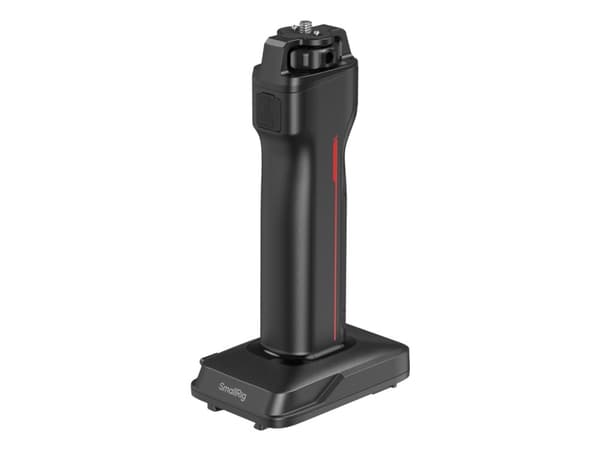 SmallRig SH01, Batterigrepp till digitalkamera, Varje varumärke, Svart, Röd, Akrylnitrilbutadienstyren (ABS), Gjuten aluminium, Polykarbonat, Silikon