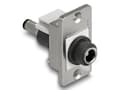 Pikkukuva 1 / 3: Delock Panel Mount DC 5,5 x 2,1 mm pistorasia DC 5,5 x 2,5 mm pistokkeeseen hopea / valkoinen / musta