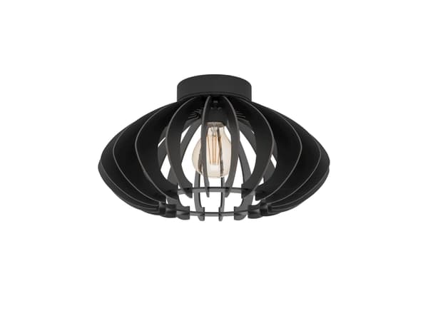 EGLO COSSANO 3 LOFT E27 Ø380 SORT/TRÆ