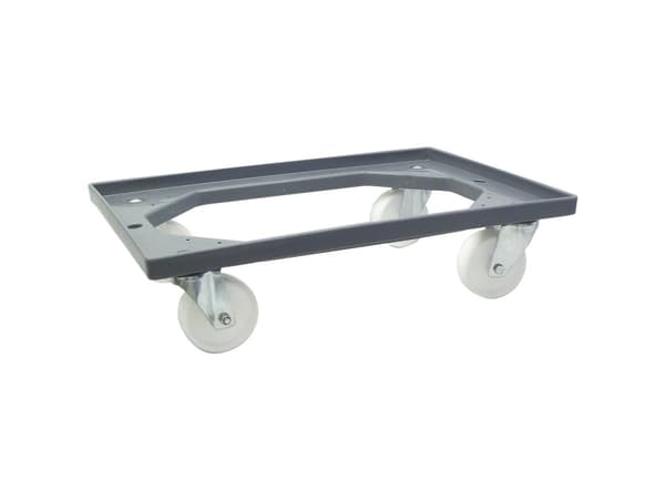 Viso E8888, Sølv, Polypropylen, 4 hjul, 410 mm, 610 mm, 160 mm