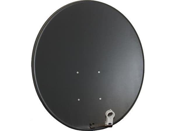 Parabolantenne CORAB COR-900SA Baldakin af stål 90 cm Grafit