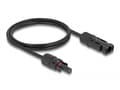 Miniatyrbild 2 av 4: DeLOCK 88228, Kabel, Plast, Svart, 4 mm ², IP67, MC4