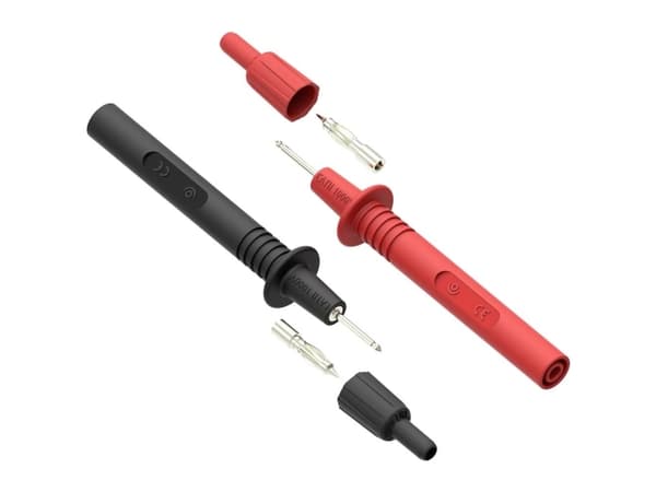 Electro PJP 411 Testset Anslutning 4 mm CAT II 1000 V, CAT III 1000 V Röd, svart 1 st