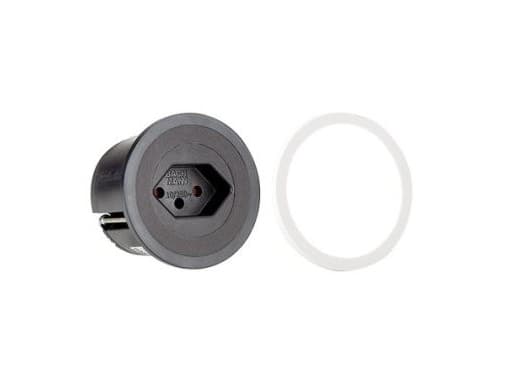 Bachmann PIX, 0,2 m, inomhus, Typ J, Typ J, Plast, Svart