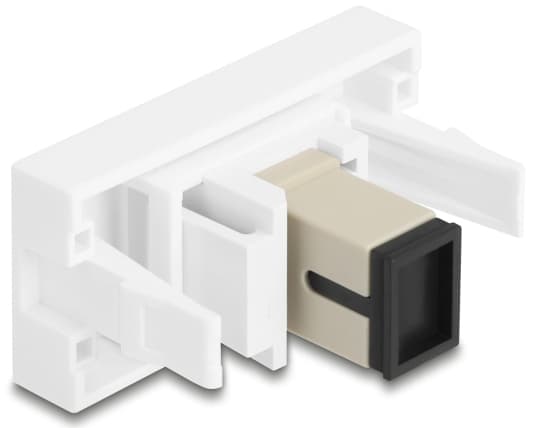 Delock Easy 45 -moduuli SC Simplex naaras SC Simplex naaras beige / valkoinen