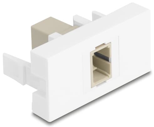 Delock Easy 45 -moduuli SC Simplex naaras SC Simplex naaras beige / valkoinen Beige, Valkoinen