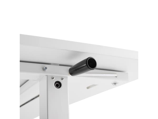 Manual height adjustable desk Ergo Office, max 40kg, max height 117cm, with a top for standing and sitting work, ER-401 W