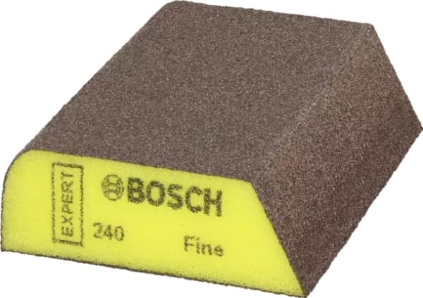 Bosch 2 608 901 168, Hiontapala, Ruskea, Keltainen, Puu, Maalin poistoon, 69 mm, 97 mm