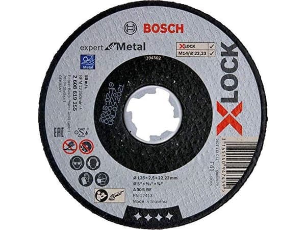 Bosch Expert for Metal A 30 S BF - Skjæreplate - for metall - 125 mm - X-LOCK