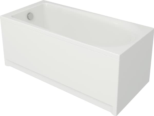 Cersanit Flavia rektangulärt badkar 150 x 70cm (S301-105)