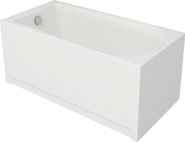Cersanit Flavia rektangulært badekar 140 x 70 cm (S301-104)