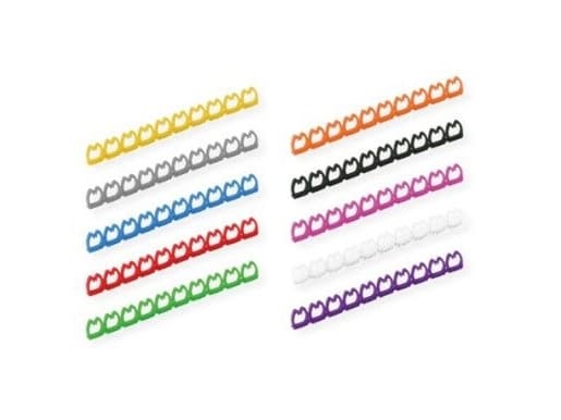 VALUE 25.99.5255, Eri värejä, 100 kpl, 4 - 5.5 mm, 89.8 mm, 9.4 mm, 60 mm