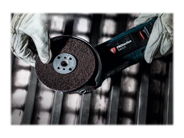 Bosch Expert N477 - Conditioning material disc - for rustfritt stål, ikke-jernholdig metall, steel sheets, maling på tre - grovkorn: grov - 125 mm