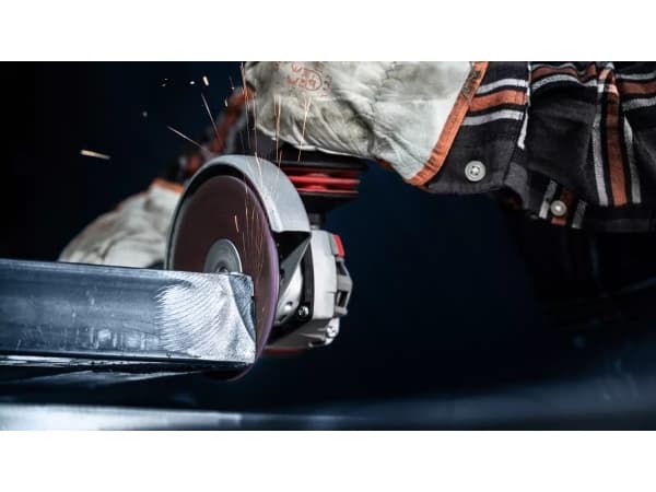 Bosch 2 608 901 266, Slipskiva, Platt i mitten, Rostfritt stål, Stål, Trä, Brun, 1 styck