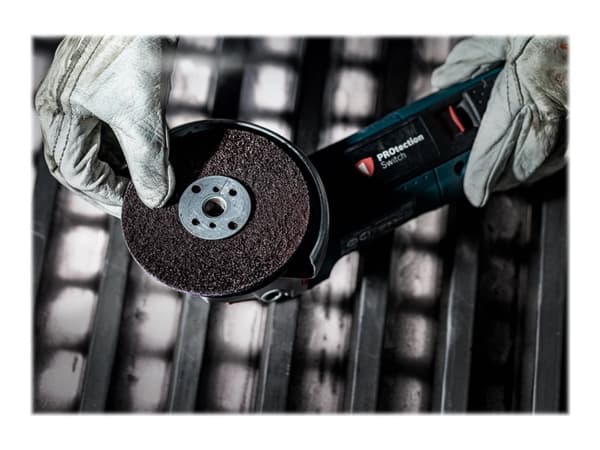 Bosch Expert N477 - Sanding disk - for rustfritt stål, ikke-jernholdig metall, steel sheets, maling på tre - grovkorn: grov - 115 mm