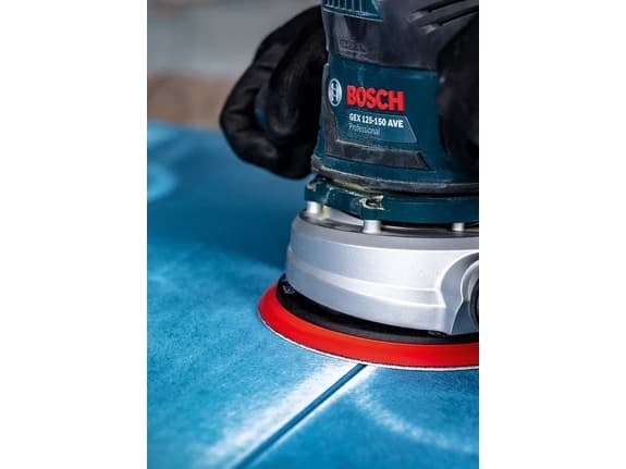 Bosch 2 608 900 803, Hiomapaperi, Puu, Bosch, Ruskea, Pyöreä