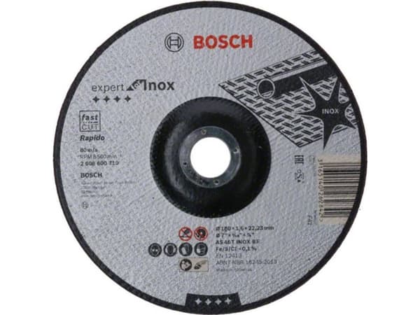Bosch 2 608 600 710, 18 cm, Harmaa, 1,6 mm, 1 kpl