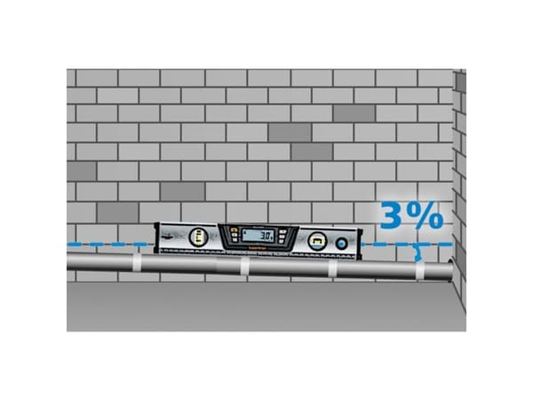 Laserliner DigiLevel Pro 80, 0,8 m, Grå, 0,5 mm, LCD, AAA, 1,5 V