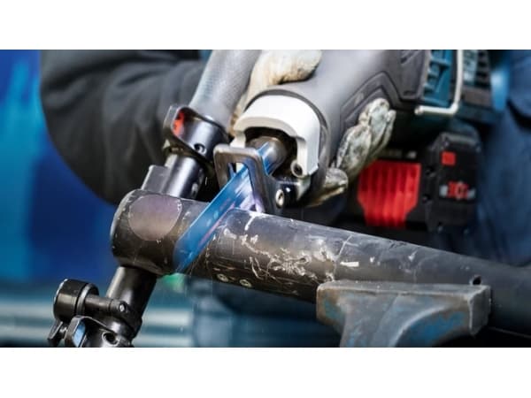 Bosch 2 608 900 376, Kaksisuuntainen sahanterä, Ruostumaton teräs, Terästä, Sininen, 17,5 cm, 2,5 mm, 8 mm