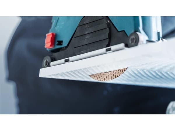 Bosch 2 608 900 653, Metallkuttende skive, Flis, Stein, Diamant, Bosch, Blå, Grå, Rund
