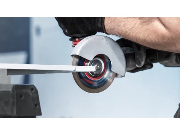 Bosch 2 608 900 653, Metallkuttende skive, Flis, Stein, Diamant, Bosch, Blå, Grå, Rund