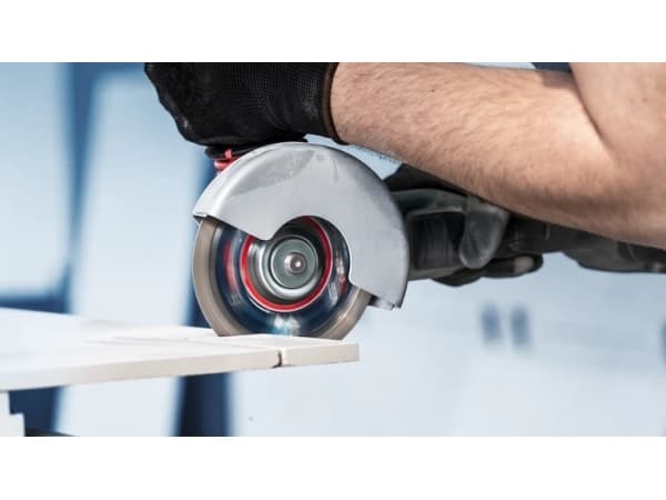 Bosch 2 608 900 653, Metallkuttende skive, Flis, Stein, Diamant, Bosch, Blå, Grå, Rund