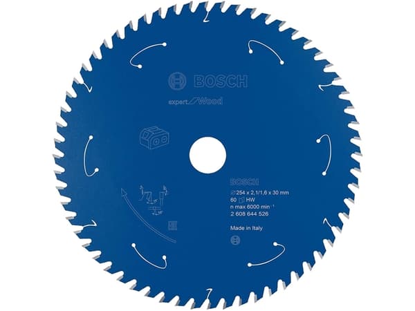 Bosch ?2608644526, 25,4 cm, Kovametallihampaat (TCT), Bosch, 738 g, 1 kpl