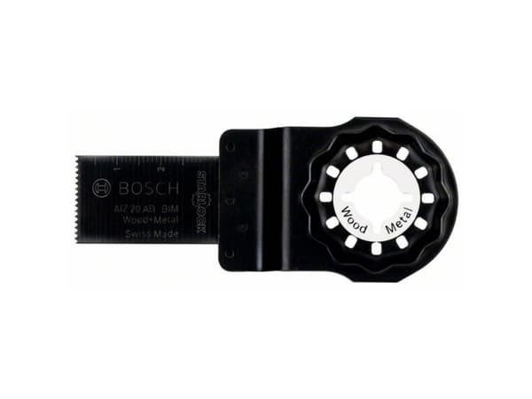 Bosch AIZ 20 AB BIM, Klippare, Metall, Gipsskivor, Trä, Bimetall, Multifunction tool handle, 3 cm, 1 styck