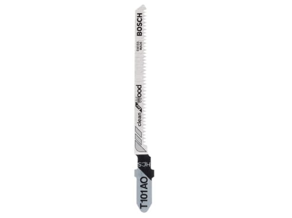 Bosch T101AO, Kuviosahanterä, Puu, Runsashiilinen teräs (HCS), Musta, Harmaa, Ruostumaton teräs, 5,9 cm, 1,4 mm